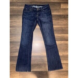 Simply Vera Wang Women's Boot Cut Jeans Size 4 Regular Blue Denim Stretch